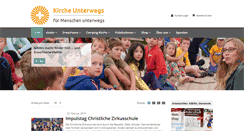 Desktop Screenshot of kircheunterwegs.de
